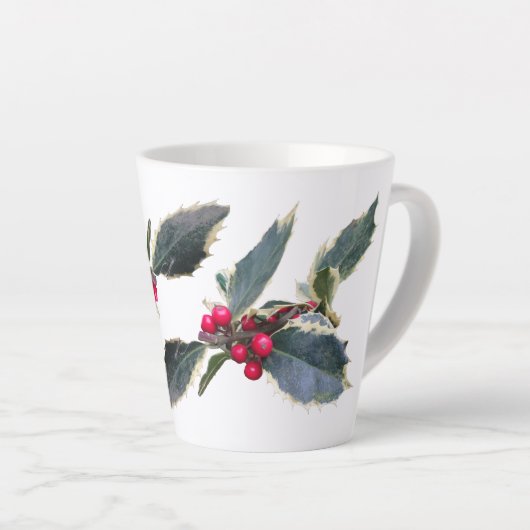 European Holly Cust. Witte latte Mok (Rechterhoek)