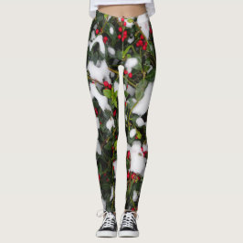 European Holly met Snow Legging