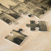 European Jewish Synagogues over Antiek Briefkaarte Legpuzzel (Zijkant)