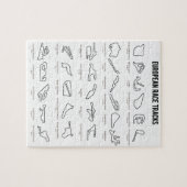 European Race Tracks Legpuzzel (Horizontaal)