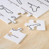 European Race Tracks Legpuzzel (Zijkant)
