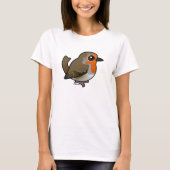 European Robin T-shirt (Voorkant)
