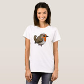 European Robin T-shirt (Voorkant volledig)