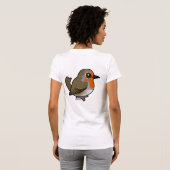 European Robin T-shirt (Achterkant volledig)