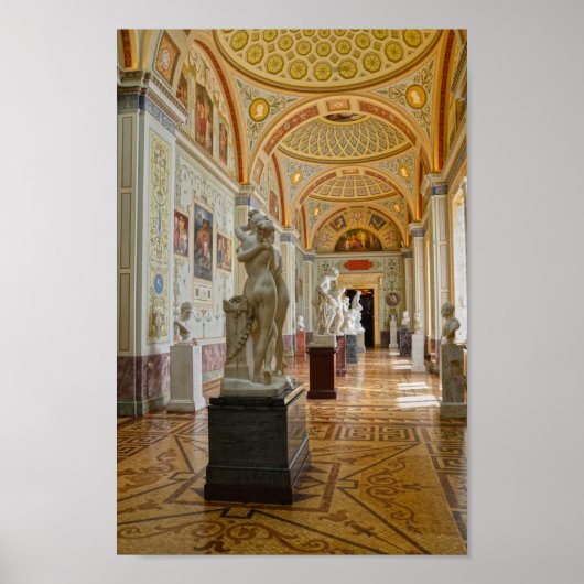 European Sculpture Gallery, Hermitage Museum Poster (Voorkant)