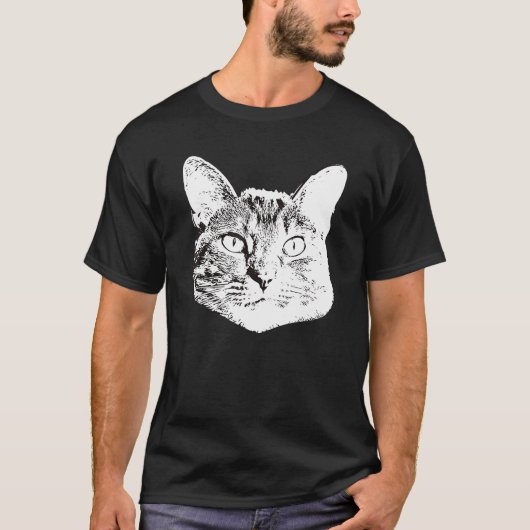 European Shorthair Cat T-shirt (Voorkant)