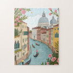 European Summer City Canal Puzzle Legpuzzel<br><div class="desc">This charming illustration captures the bright, airy essence of a sun-filled European city break. Featuring a soft pastel palette, blooming floral borders, and iconic architecture, it offers a peaceful and rewarding building experience that doubles as a stunning piece of modern wall art. Ideal for travel lovers and hobbyists alike, this...</div>