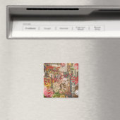 European Travel Print Art London Rome Paris Magneet (Insitu (Vaatwasser))