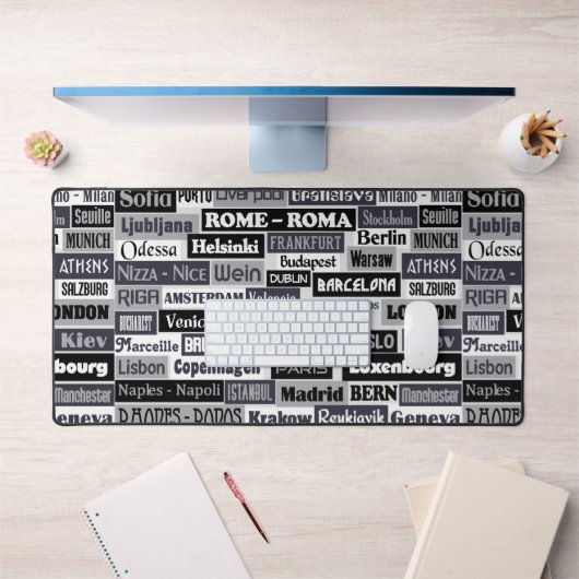 European Traveler custom mousepad Bureaumat (Kantoor 1)