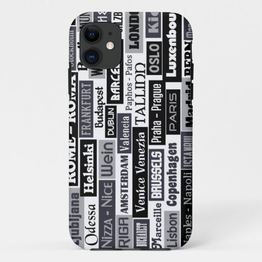 European Traveler iPhone case-mate Case (Achterkant)