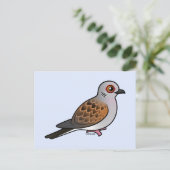 European Turtle Dove Briefkaart (Staand voorkant)