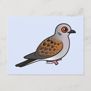 European Turtle Dove Briefkaart