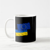 European Union Eu For Ukraine - Ukraine Strong Clo Koffiemok (Links)