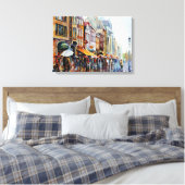 EuropeanCitiesSchilderd door Fan Art Canvas Afdruk (Insitu (Slaapkamer))