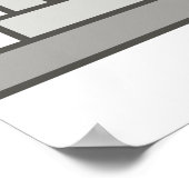 Europees antieke romanpantheontempel WorldLandmark Poster (Hoek)