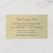 Europees blauwtrek digitaal schilderij visitekaartje (Achterkant)