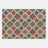  Europees borduurwerk Abstract patroon Inpakpapier Vel (Voorkant 3)