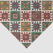  Europees borduurwerk Abstract patroon Tissuepapier (Detail)