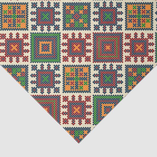  Europees borduurwerk Abstract patroon Tissuepapier (Detail)