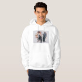 Europees bruin Beer 2001 Hoodie (Voorkant volledig)