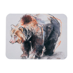 Europees bruin Beer 2001 Magneet