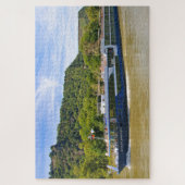 Europees cruiseschip voor rivieren legpuzzel (Verticaal)