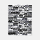 Europees deken voor de vlot (Voorkant)