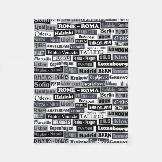 Europees deken voor de vlot (Voorkant)