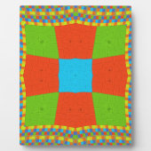 Europees etnisch stammenpatroon fotoplaat (Voorkant)