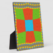 Europees etnisch stammenpatroon fotoplaat (Zijkant)