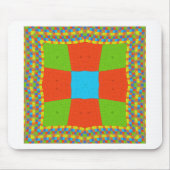 Europees etnisch stammenpatroon muismat (Voorkant)