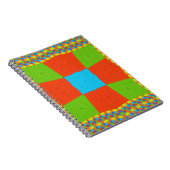 Europees etnisch stammenpatroon notitieboek (Rechterzijde)