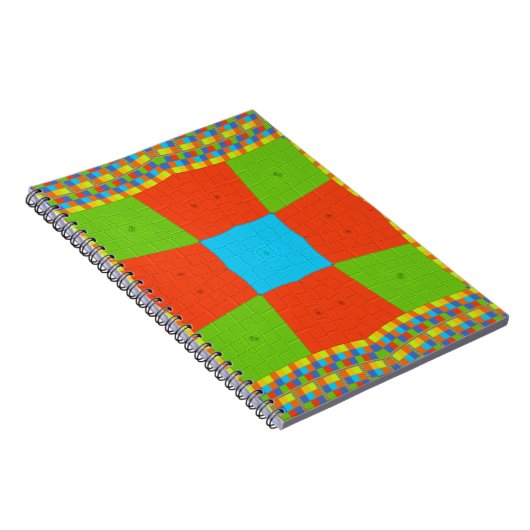 Europees etnisch stammenpatroon notitieboek (Rechterzijde)