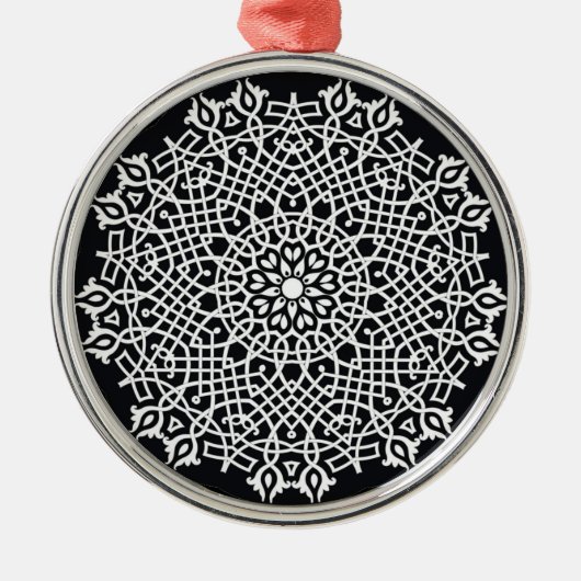 Europees Filigree Lace Ornament (Voorkant)