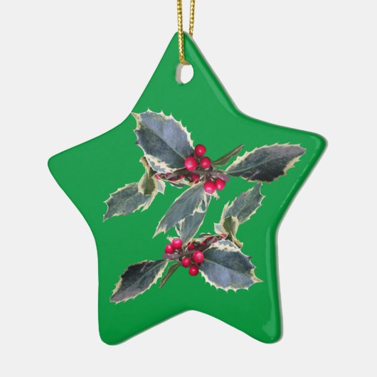 Europees Holly Ornament (Links)