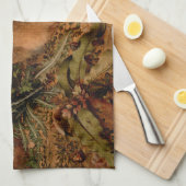 Europees Jaar van het schilderen van konijn 2023 H Theedoek (Quarter Fold)