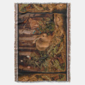 Europees Jaar van het schilderen van konijn 2023 T Deken (Voorkant Verticaal)