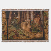 Europees Jaar van het schilderen van konijn 2023 T Deken (Voorkant)