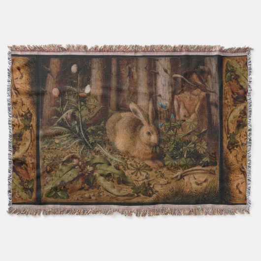 Europees Jaar van het schilderen van konijn 2023 T Deken (Voorkant)