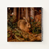 Europees Jaar van het schilderen van konijn 2023 v Notitieboek (Achterkant)