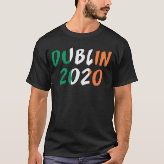 Europees kampioenschap Dublin 2020 T-shirt (Voorkant)