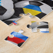 Europees kampioenschap voetbal 2012 legpuzzel (Zijkant)