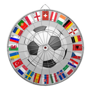 Europees kampioenschap voetbal Football 2016 Dartbord
