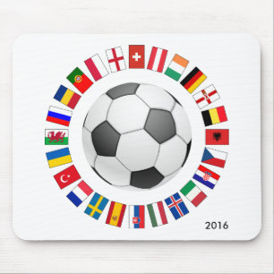 Europees kampioenschap voetbal Football 2016 Muismat