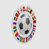 Europees kampioenschap voetbal Football 2016 Ornament (voorkant)