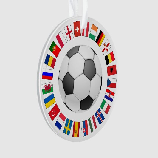 Europees kampioenschap voetbal Football 2016 Ornament (voorkant)