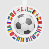 Europees kampioenschap voetbal Football 2016 Ornament (voorkant)