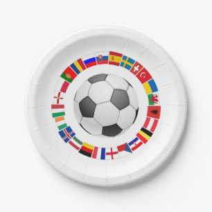 Europees kampioenschap voetbal Football 2016 Papieren Bordje