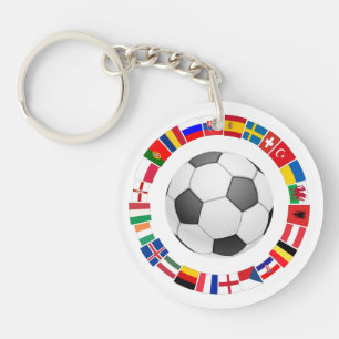 Europees kampioenschap voetbal Football 2016 Sleutelhanger