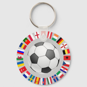 Europees kampioenschap voetbal Football 2016 Sleutelhanger